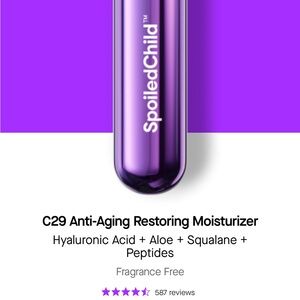 Spoiled Purple C29 Anti-Aging Moisturizer